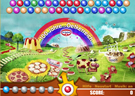 Flash bubble shooter game